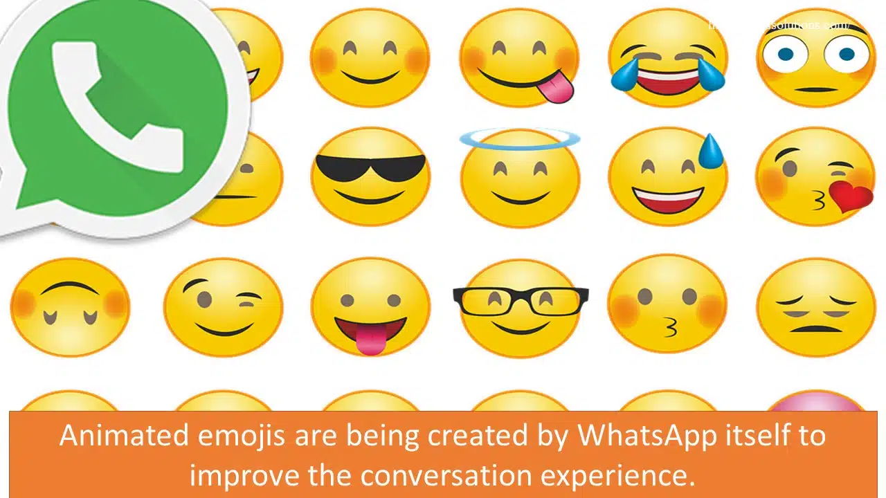 animated emojis created by WhatsApp to Like Telegram 2023