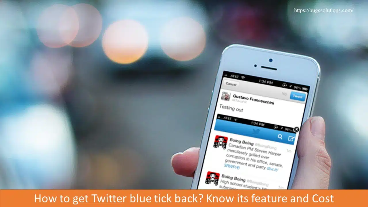How to get Twitter blue tick back? Know its feature and Cost