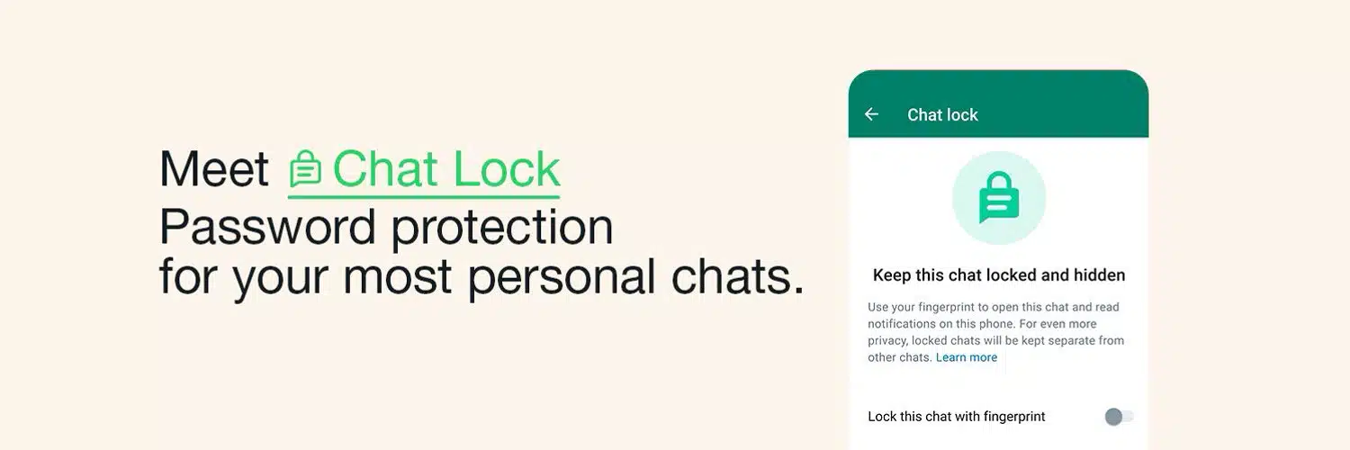 Whatsapp chat lock - Bugs Solutions