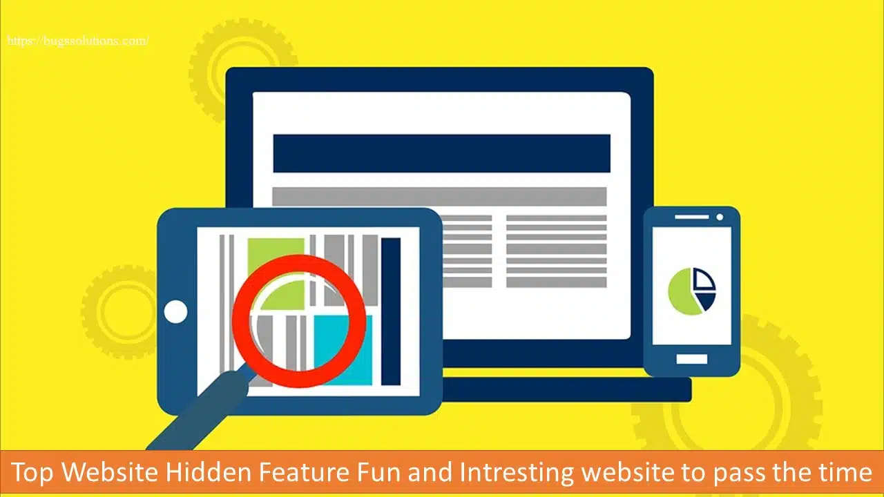 Top Website Hidden Feature Fun and Intresting website to pass the time