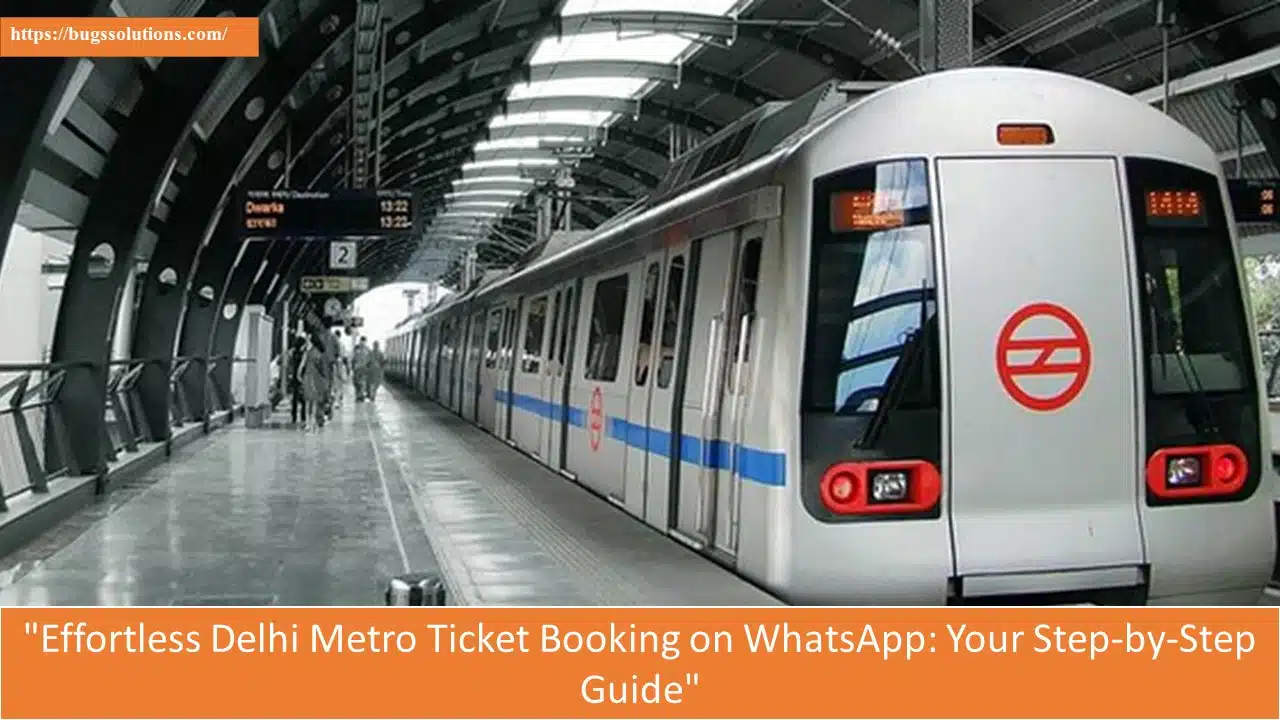 "Effortless Delhi Metro Ticket Booking on WhatsApp: Your Step-by-Step Guide"