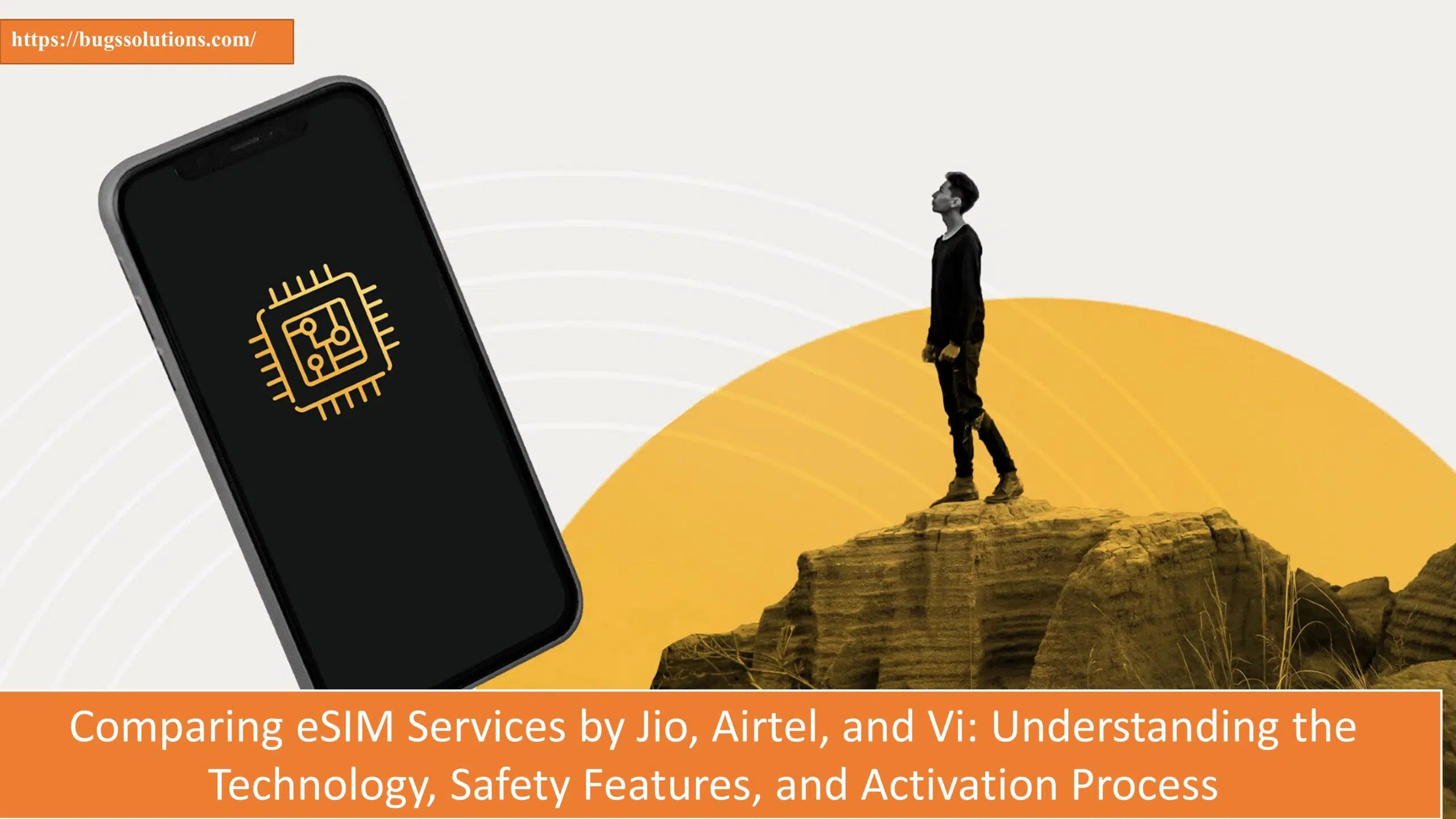 Comparing eSIM Services by Jio, Airtel, and Vi: Understanding the Technology, Safety Features, and Activation Process