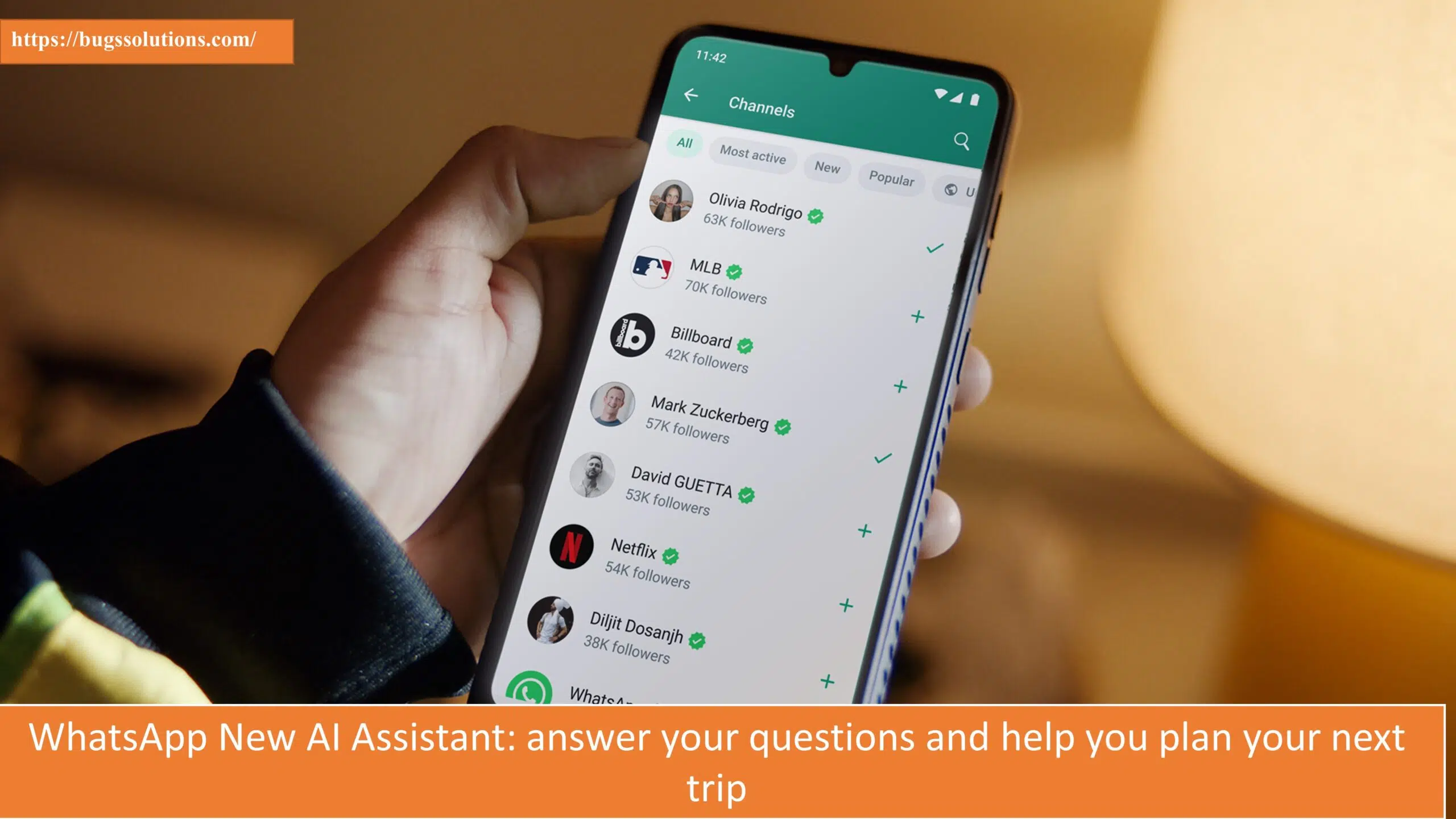 WhatsApp New AI Assistant: answer your questions and help you plan your next trip
