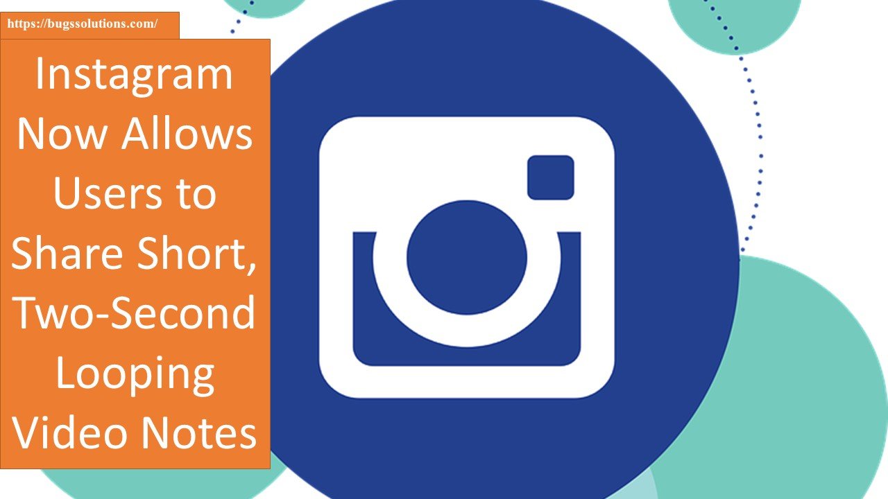 Instagram Now Allows Users to Share Short, Two-Second Looping Video Notes