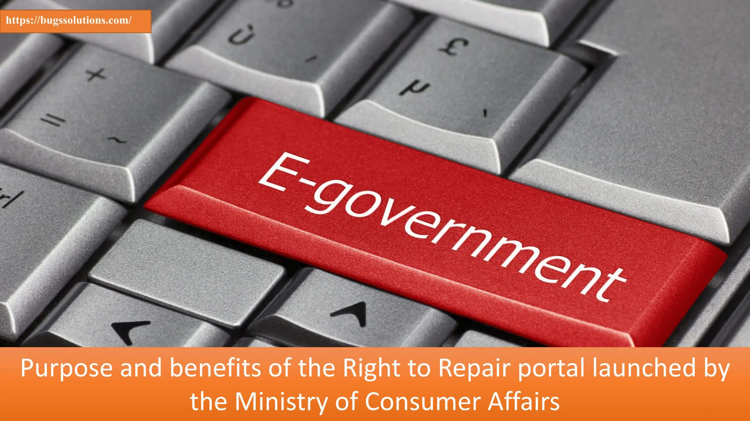 purpose and benefits of the Right to Repair portal launched by the Ministry of Consumer Affairs
