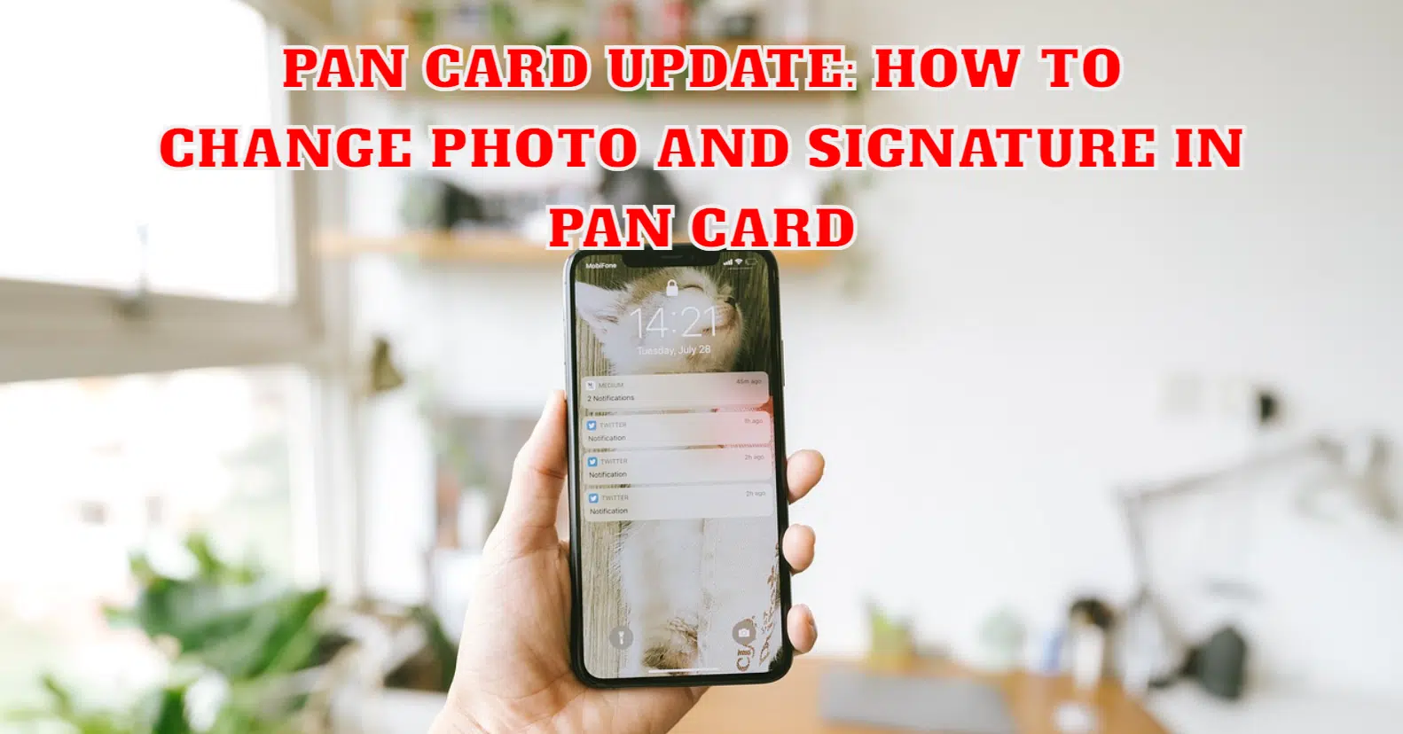 PAN Card Update: How To Change Photo And Signature In PAN Card