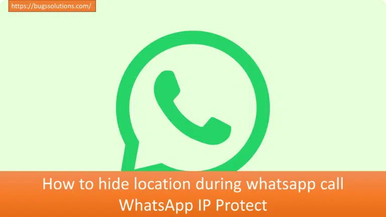 Whatsapp IP Protect
