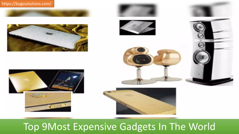 Top 9Most Expensive Gadgets In The World Check Here