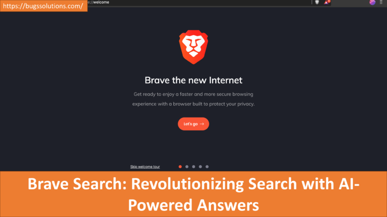 Brave Search: Revolutionizing Search with AI-Powered Answers