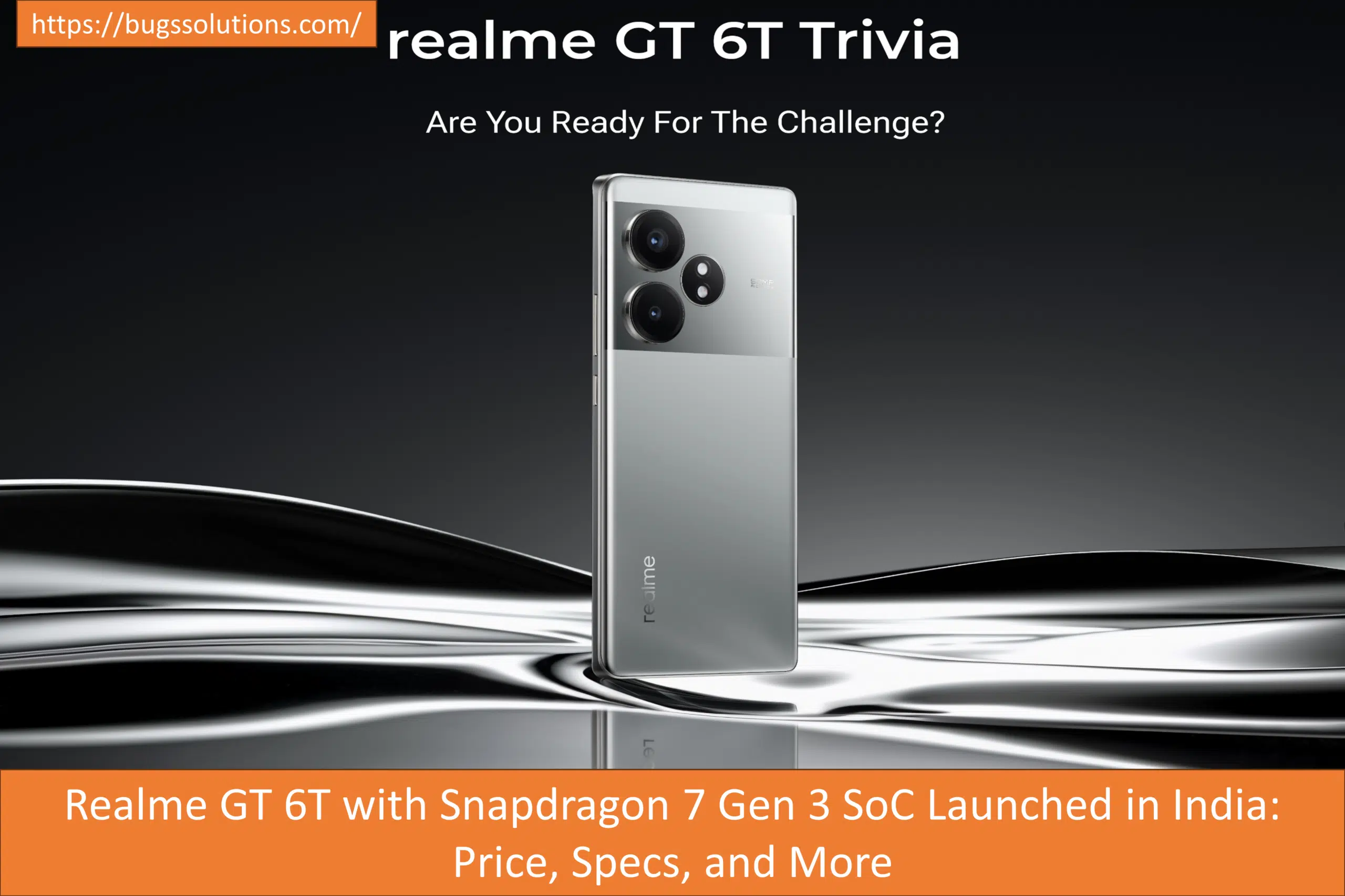 Realme GT 6T with Snapdragon 7 Gen 3 SoC Launched in India Price, Specs, and More