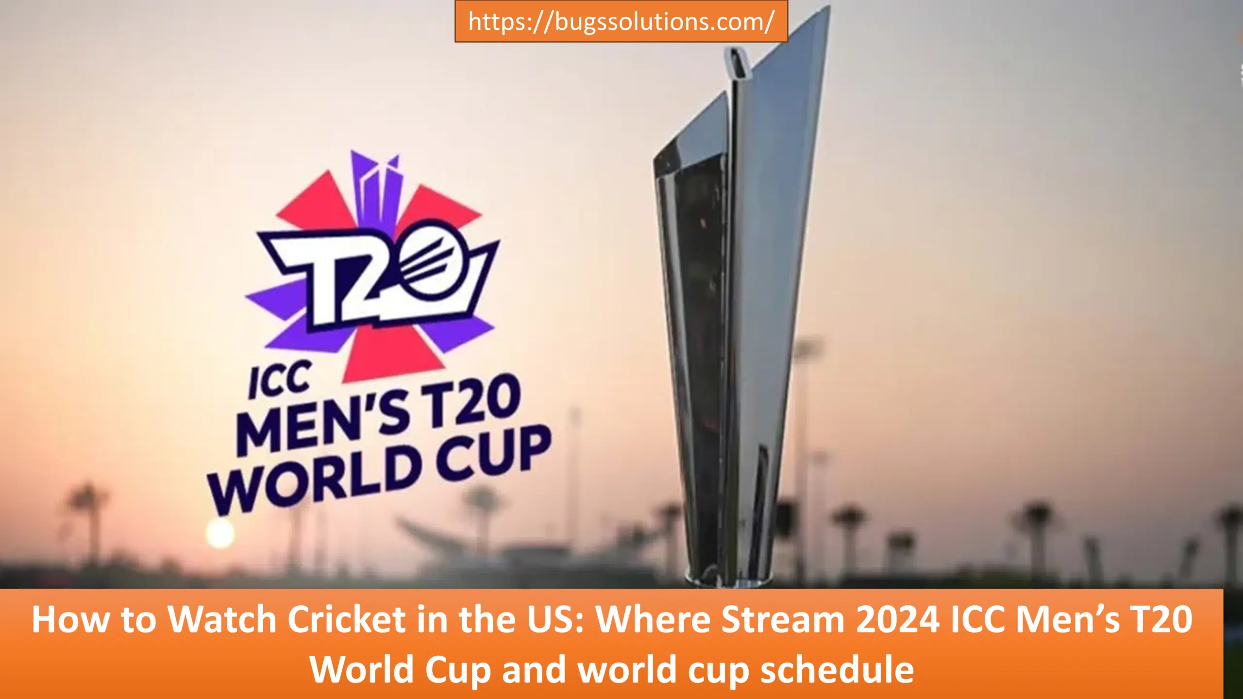 How to Watch Cricket in the US: Where Stream 2024 ICC Men’s T20 World Cup and world cup schedule