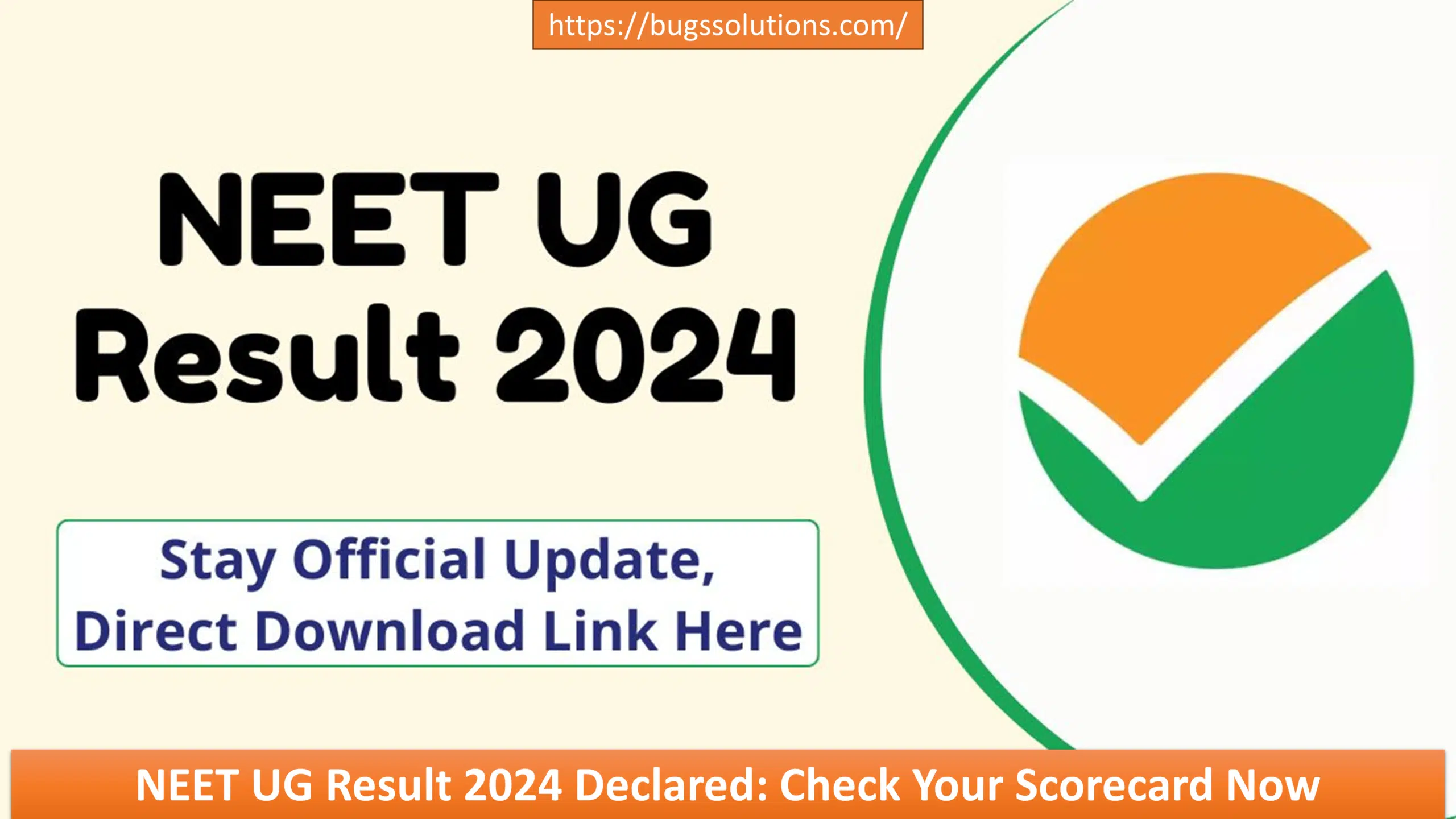 NEET UG Result 2024 Declared Check Your Scorecard Now