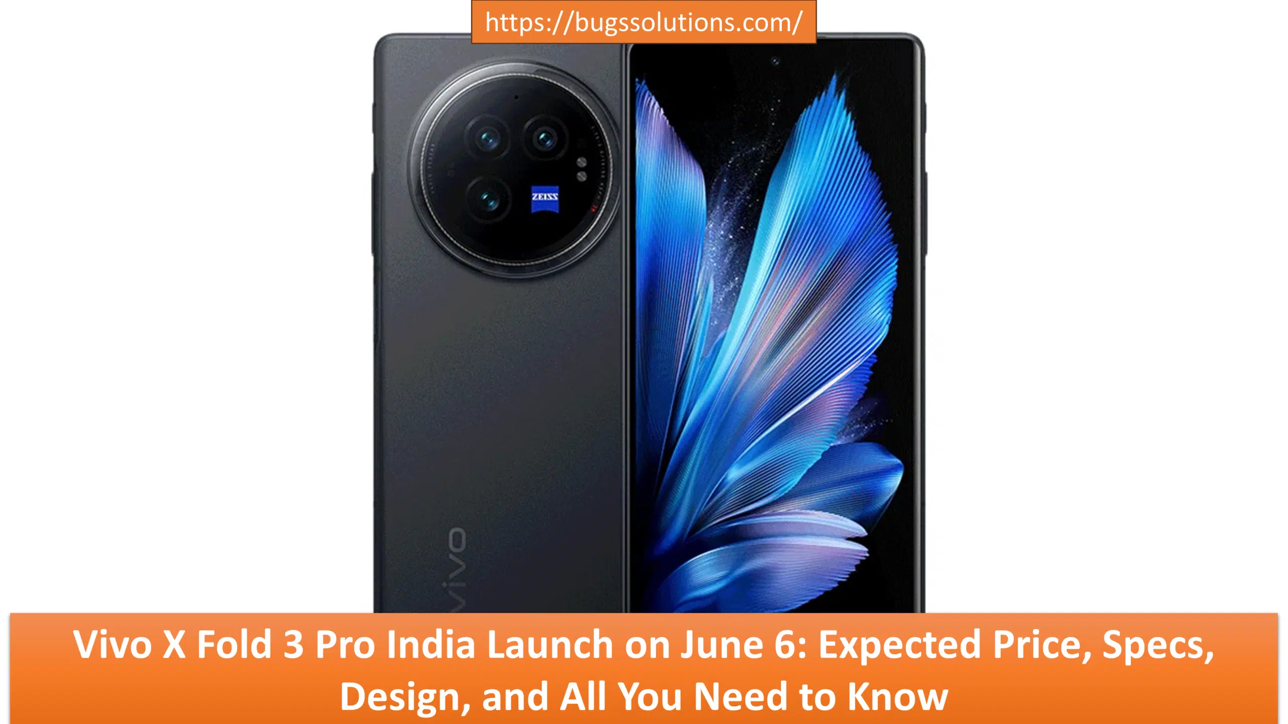Vivo X Fold 3 Pro India Launch on June 6: Expected Price, Specs, Design, and All You Need to Know