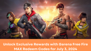 Unlock Exclusive Rewards with Garena Free Fire MAX Redeem Codes for July 3, 2024