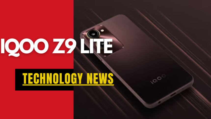 iQOO Z9 Lite to Go on Sale Tomorrow: Price, Discounts, and More
